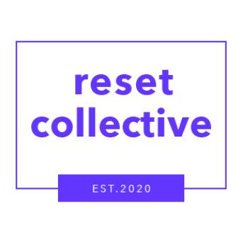 Logo for the Reset Collective